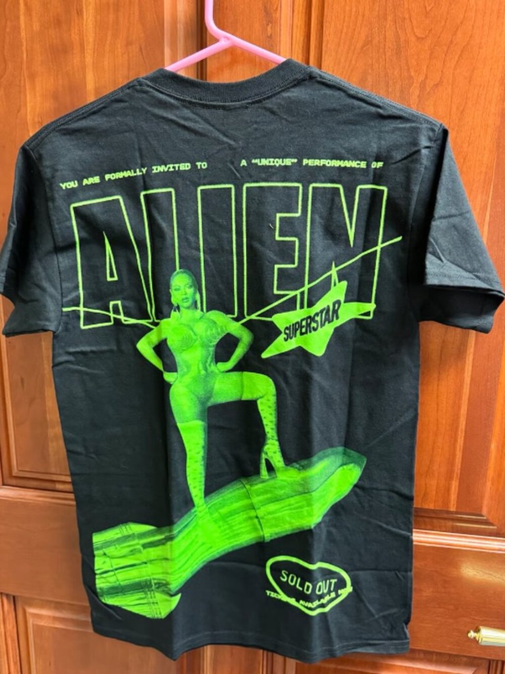 New! Beyonce Renaissance Alien T-Shirt, Size S